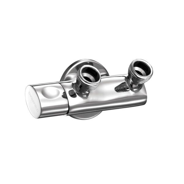 17217X-CP วาล์วเปิด-ปิดน้ำ G1/2" แบบเข้า 1 ออก 2 single control
